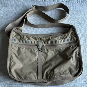 Lesportsac Khaki Crossbody Bag
